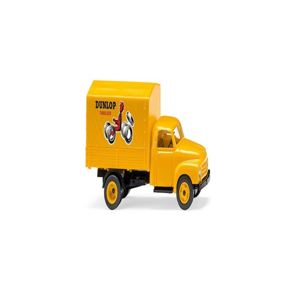 Wiking Opel Blitz Flatbed Lorry Dunlop 1952-60