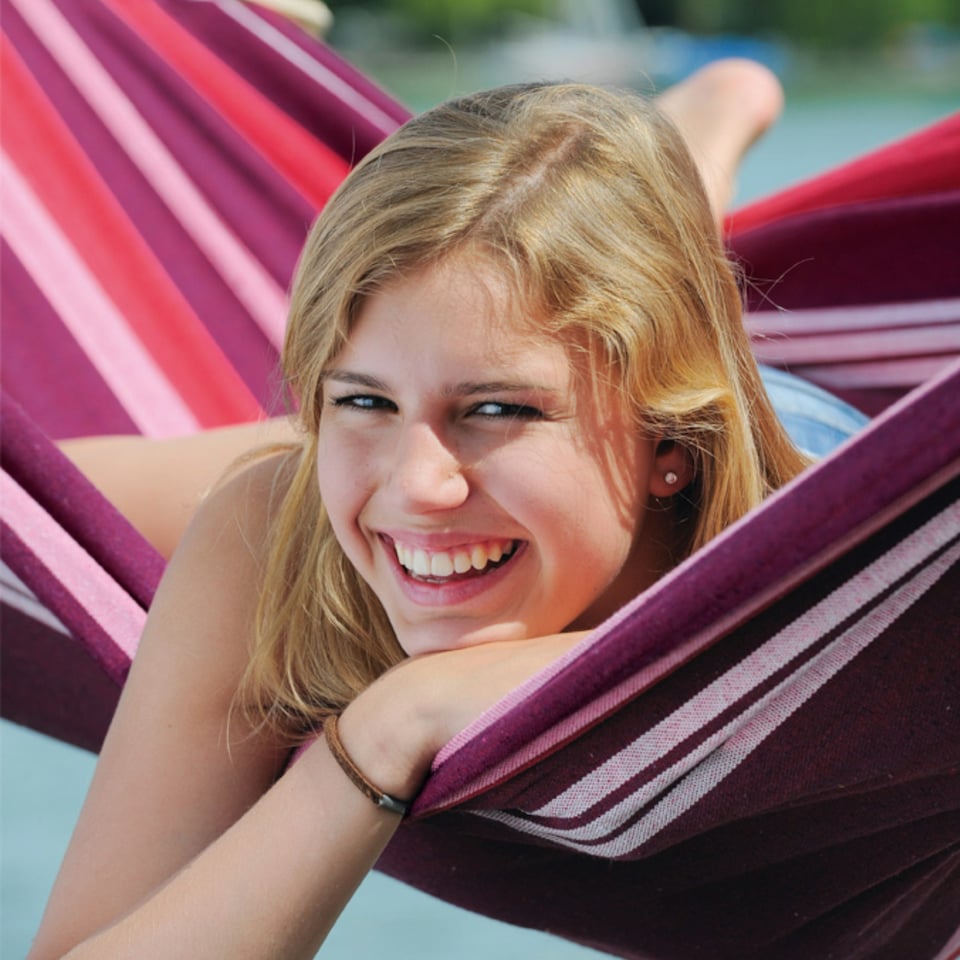 image 1 of Samba Fuego Hammock Red | Fuego