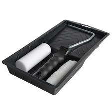 Faithfull Mini Roller Frame Tray & 2 Refills - Multi Colour - 100mm (4in)