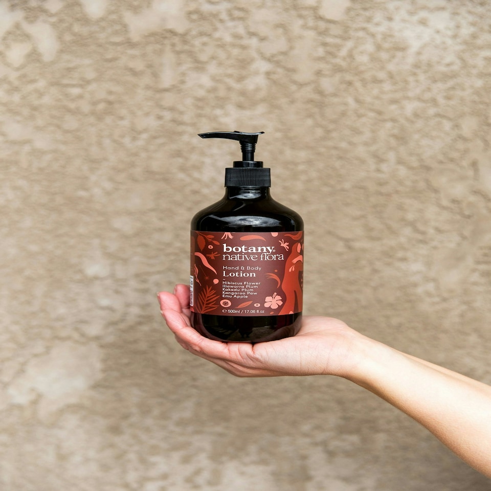 image 1 of Botany Native Flora Hand & Body Lotion, 500ml, Deeply Hydrating