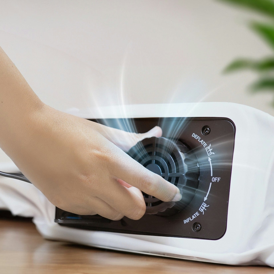 image 1 of Cosi Home Single Size Air Bed - Built-in Electric Pump and Pillow