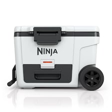 Ninja FrostVault 45QT/42L Wheeled Cooler with Dry Zone, Cloud White FB245UKWH