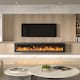 image 2 of Living and Home 50 Inch Modern Electric Fireplace - Wall Mounted/Freestanding, with Remote Control, 1800W