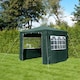 image 1 of OHS Garden Gazebo Outdoor Party Tent Canopy PE Awning Marquee Waterproof - Small | Green