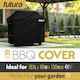 image 3 of Futura Premium Waterproof BBQ Cover 183x66x130cm Large Outdoor Barbecue Grills Cover 600D | Black | Black | Large - 183x66x130cm | 1