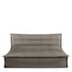 image 4 of icon Kota Velvet XL Bean Bag Sofa Grey Bean Bag Chair Grey | Grey