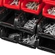 image 5 of KCT 64 Pc Wall Mounted Tool Storage Organiser Rack for Garage Workshop Shed Screw Nut and Bolt DIY Board Bin Mount Tidy Solution
