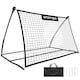 image 1 of SPORTNOW Football Rebounder Net with Carry Bag and Ground Stakes
