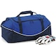 image 2 of Quadra Teamwear Holdall Duffle Bag (55 Litres) - Bright Royal/French Navy/White - One Size