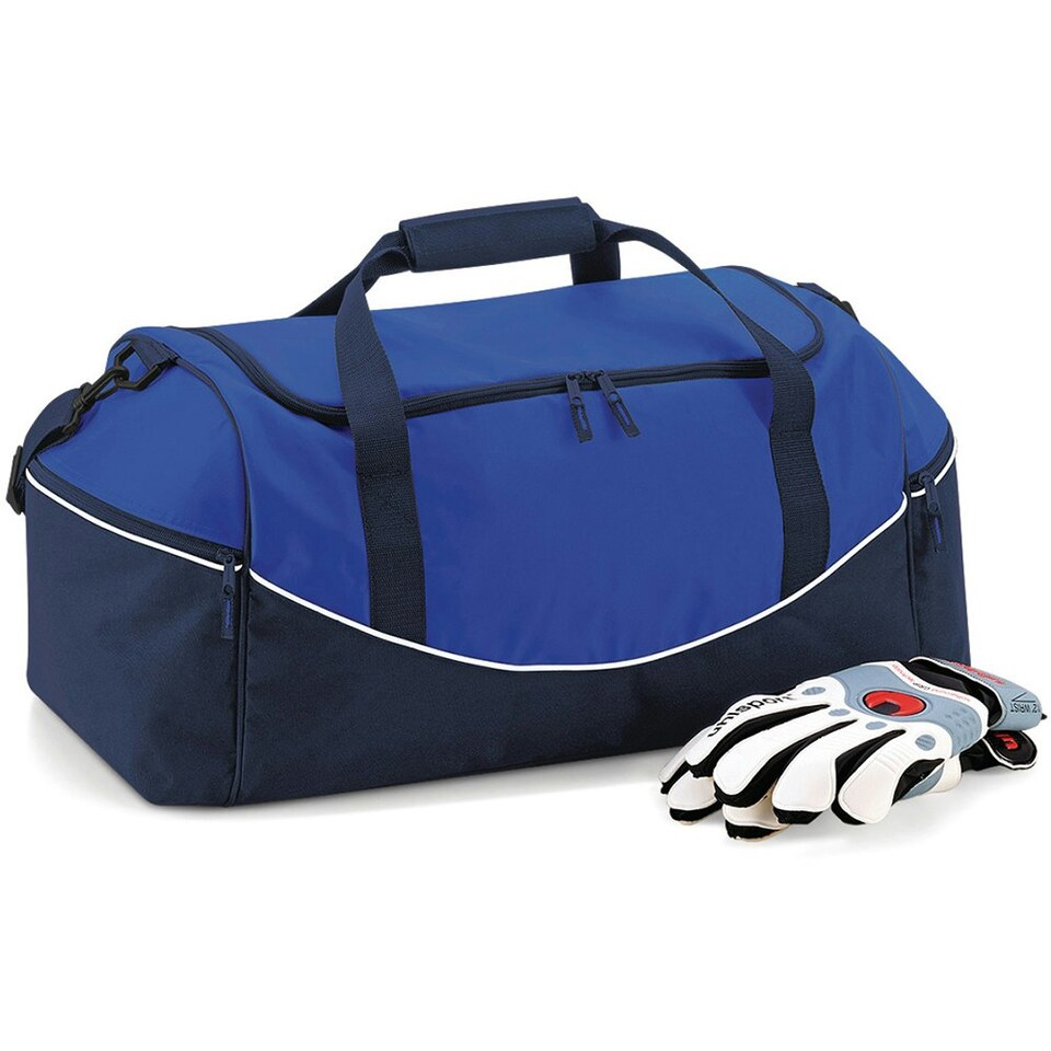 image 1 of Quadra Teamwear Holdall Duffle Bag (55 Litres) - Bright Royal/French Navy/White - One Size
