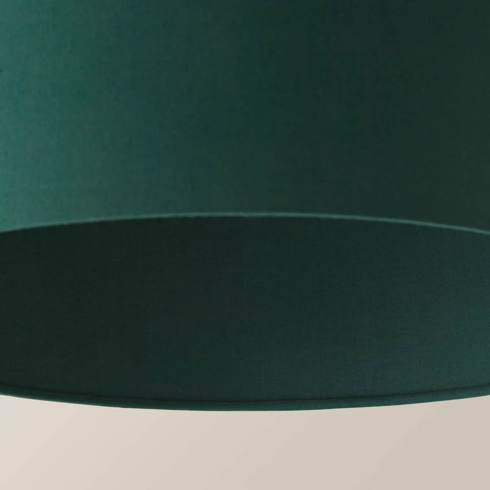 image 1 of ValueLights Reni Medium Green Fabric Pendant Shade | Green