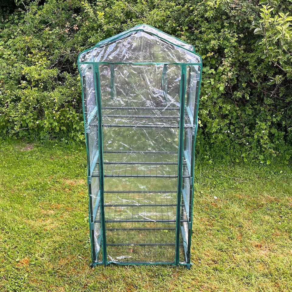 image 1 of Clear View Replacement Cover for 4 Tier Mini Greenhouse