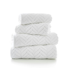 Catalonia Zero Twist 650GSM Towels The Lyndon Company White | White | Bath sheet