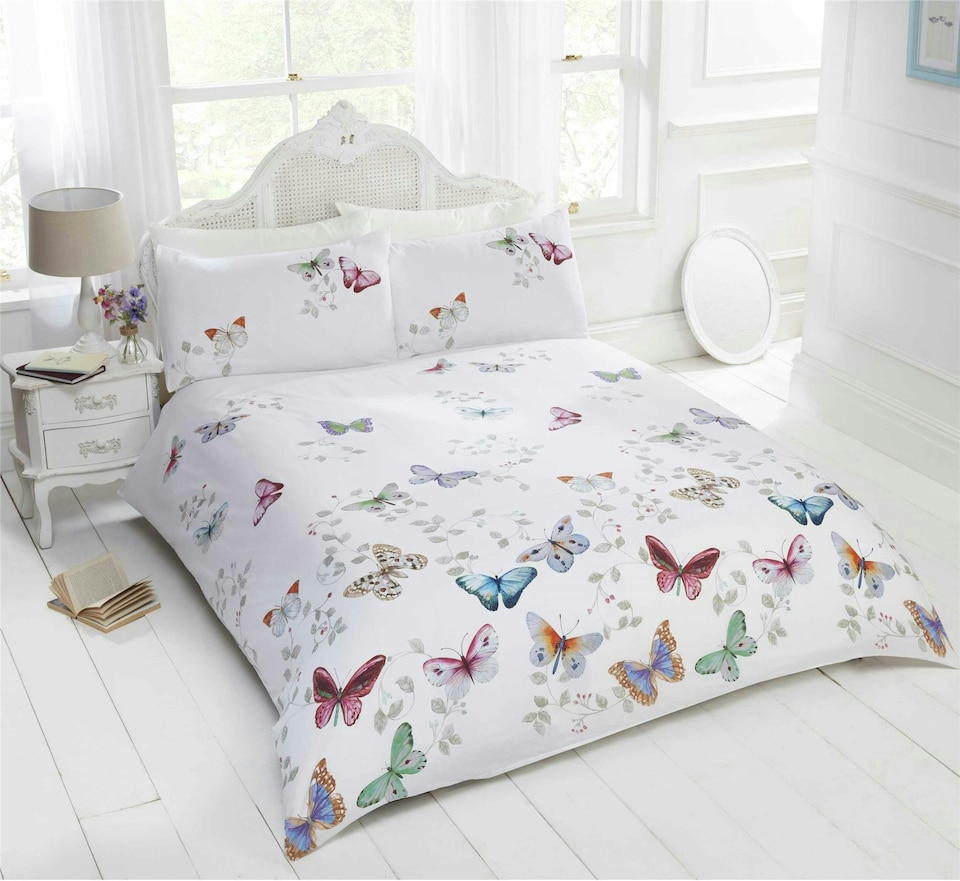 Mariposa Butterfly Duvet Cover Set - Double