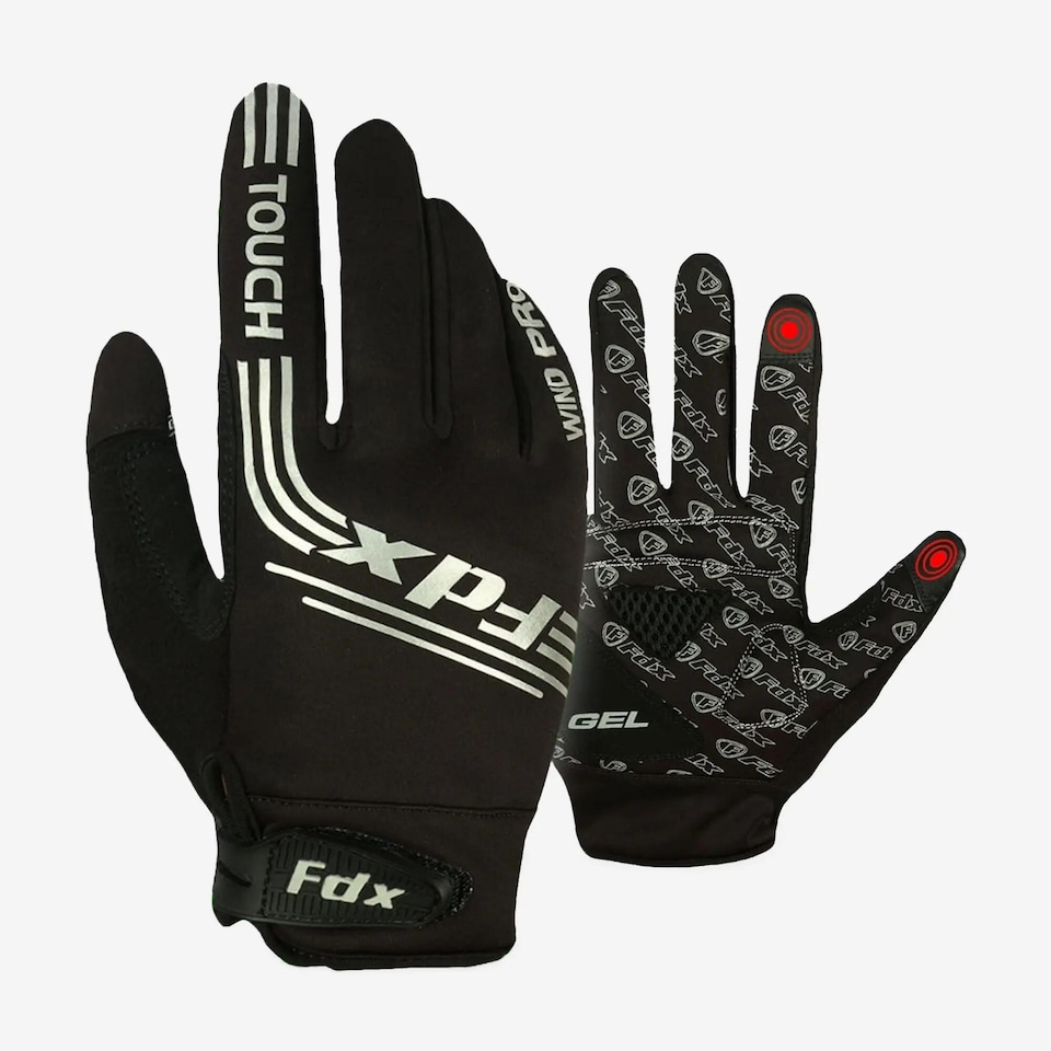 image 1 of Subzero Winter Cycling Gloves Thermal Windproof Padded Mitts for Men & Women