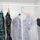 image 5 of 10 x Caraselle Peva Dress Covers Soft Touch Fabric (Approx. 128 x 60cms) Clear