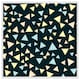 image 1 of Yellow & blue triangles (Picutre Frame) White | XL