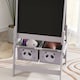 image 9 of AIYAPLAY Kids Easel with Paper Roll, 3 in 1 Art Easel Blackboard, Whiteboard | Grey | Grey