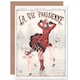 image 1 of La Vie Parisienne Winter Skating Beware France Paris Card
