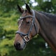 image 1 of Collegiate Comfitec Vogue Leather Horse Bridle - Black - Warmblood