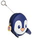 image 3 of boppi Tiny Trekker Keychain Pouch - PENGUIN - Blue BB115G