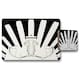 image 2 of Art Deco Skyscraper in Black & White (Placemat & Coaster Set)