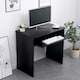 image 3 of Computer Desk PC Laptop Table Home Office Study Workstation Brown