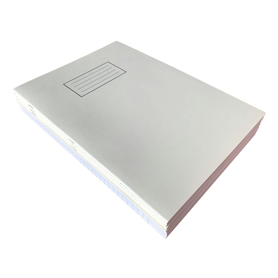 image 1 of Janrax A4 White 80 Pages Feint and Ruled Exercise Book