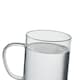 image 3 of MidOcean Lisbo Cork Glass 400ml Mug - Transparent - One Size