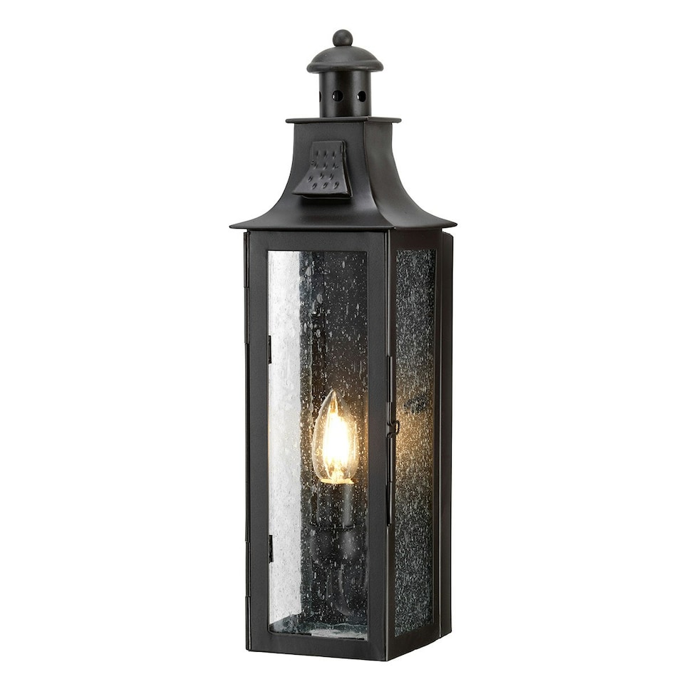 image 1 of Stow 1 Light Outdoor Wall Lantern Light Old Bronze IP44, E14