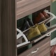image 5 of Vida Designs 3 Drawer Shoe Cabinet Shoe Rack Storage Cupboard, Walnut