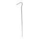 image 2 of Redwood Galvanised Steel Tent Pegs - 17cm - Silver - Pack of 10 Silver