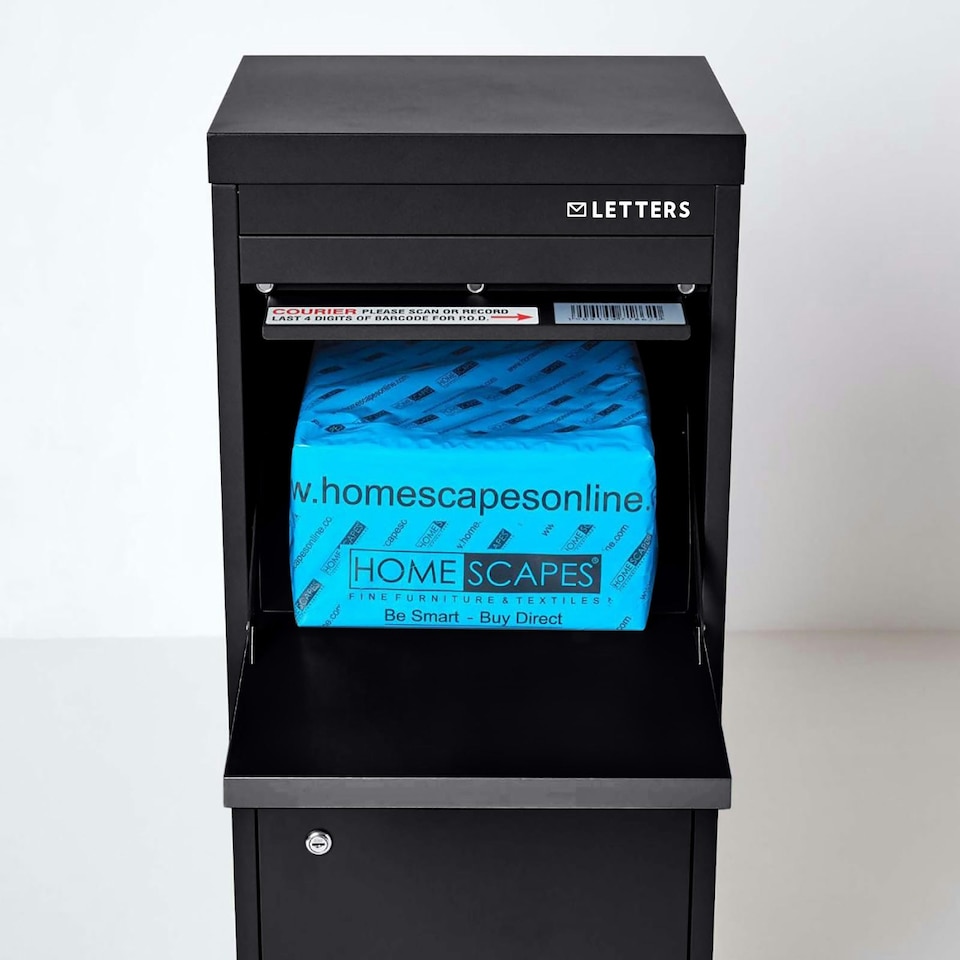 image 1 of SMART PARCEL BOX® Large Front & Rear Access Black Black
