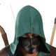 image 5 of Fiestas Guirca Mens Archer Costume Set | Brown | Brown/Green | L | 1