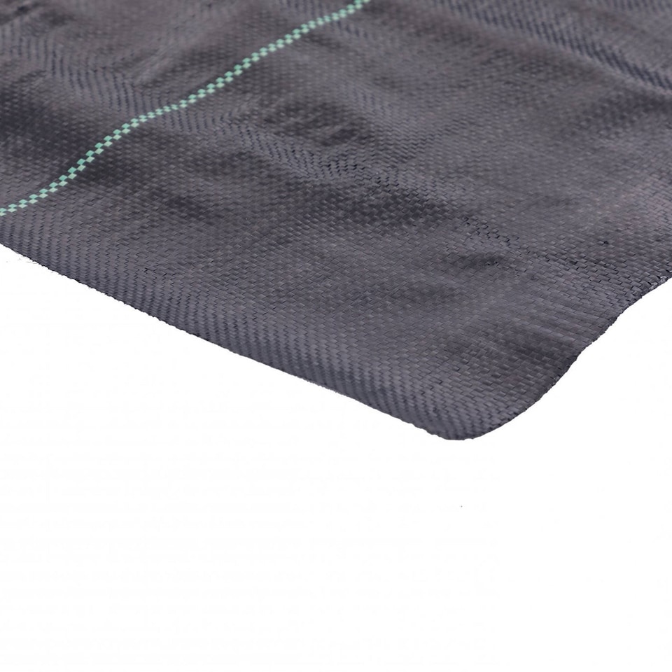 image 1 of 2m x 25m Heavy Duty Weed Control Ground Cover Membrane Sheet