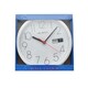 image 3 of Hometime Day/Date Wall Clk-White Case/White Dial 8.5"Rnd +B White