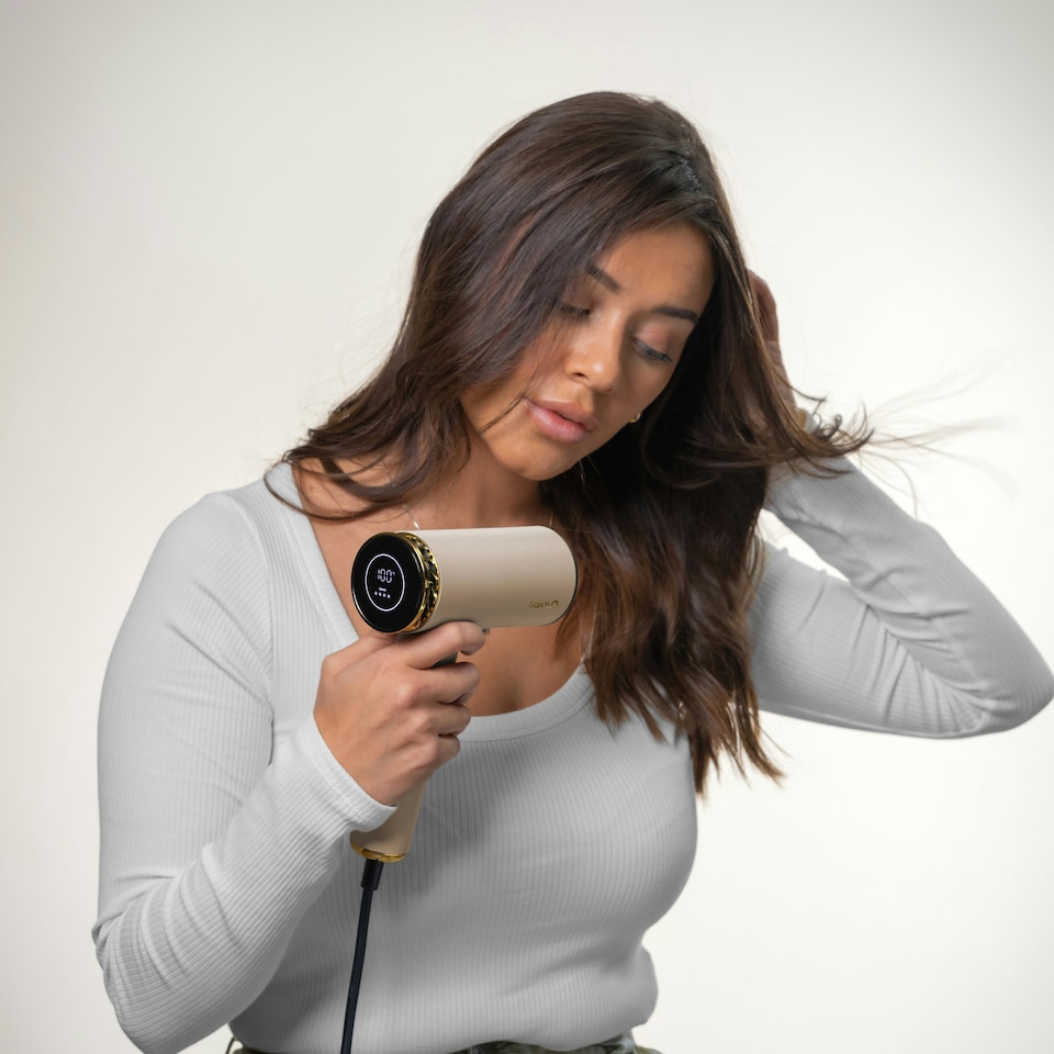 image 1 of Gtech DryOnic Ionic Fast Drying Hair Dryer (Oyster)
