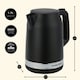 image 6 of Hamilton Beach 1.7L Kettle, 2 Slot Toaster, Coffee Machine & 20L, 700W Microwave Set - Ella Collection - Black
