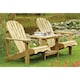 image 1 of 2 Seater Softwood Adirondack Garden Companion Seats (6ft x 3ft)