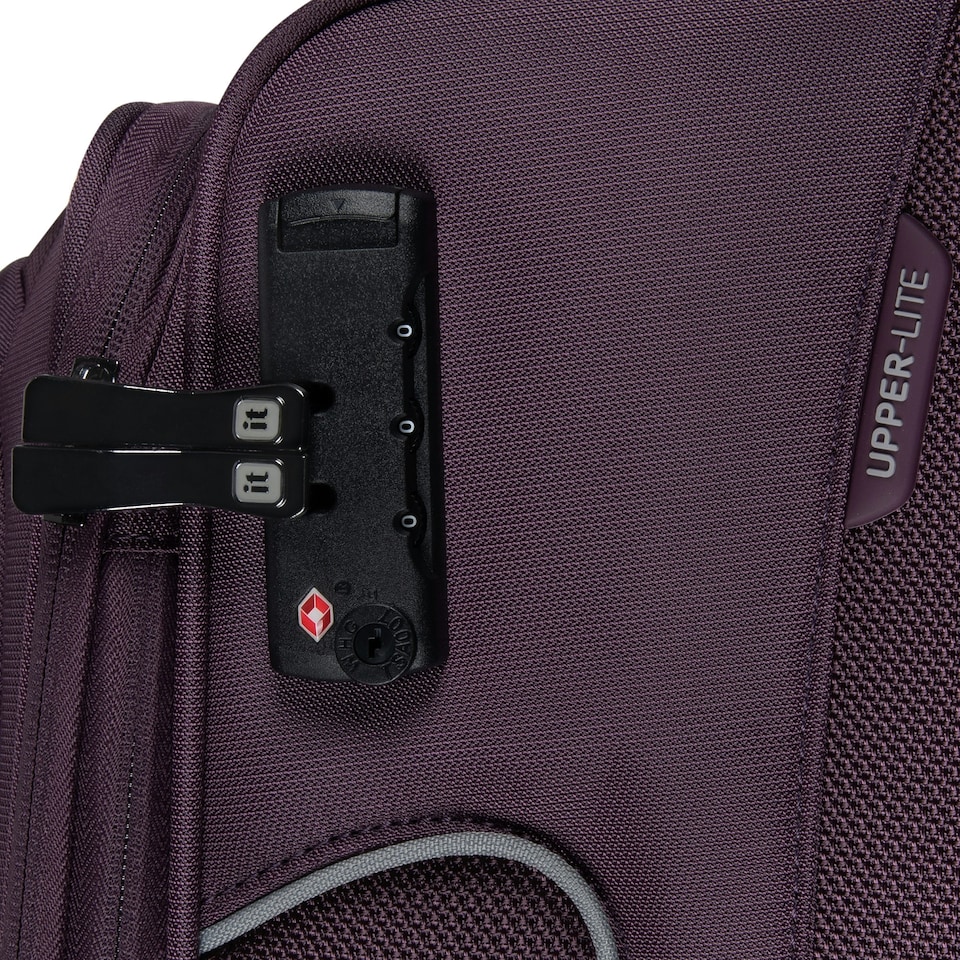 image 1 of IT Luggage Teleported Plum Perfect Expandable 3pc Suitcase Set with TSA Lock Purple