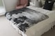 image 3 of Silver And Black Palm Blanket | Multi
