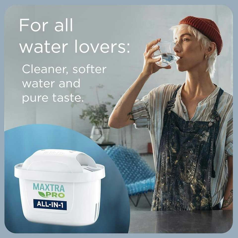 image 1 of BRITA Marella Water Filter Jug Graphite (2.4L) Half Year Pack incl. 6x MAXTRA PRO Pure Performance Cartridge