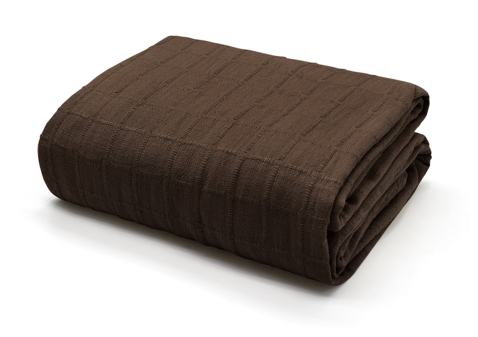 image 1 of Velosso Batten Check Throw 100% Cotton