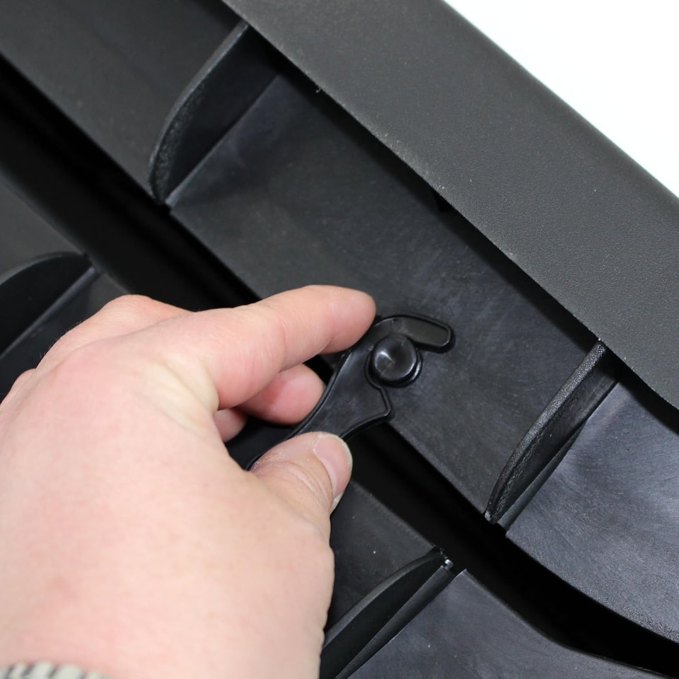 image 1 of Blue Lightweight Folding Travel Pet Ramp