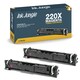 image 3 of 2x Compatible HP 220X Magenta Toner Cartridge Pink