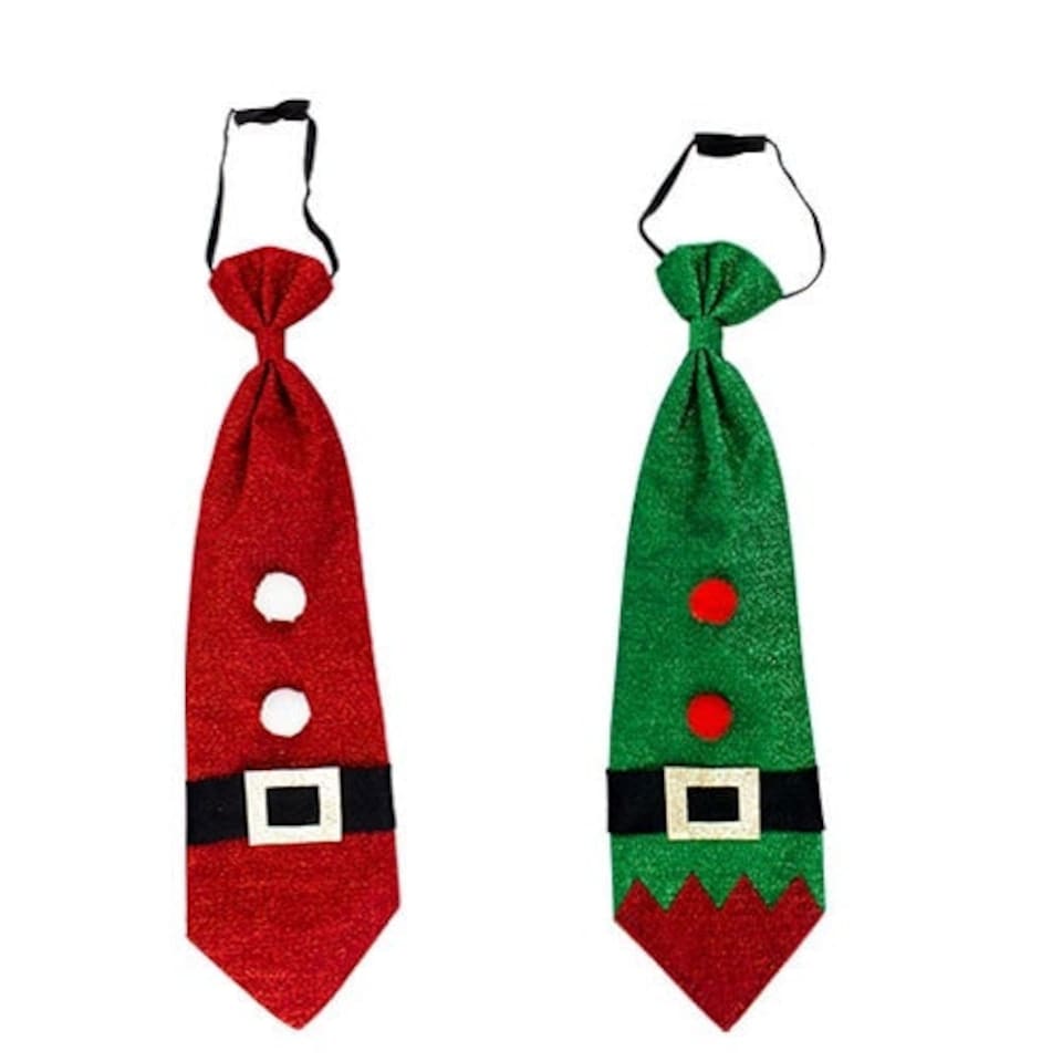Assorted Christmas Novelty Tie Fancy Dress
