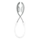image 1 of Bugatti Kiss Salad Tongs White