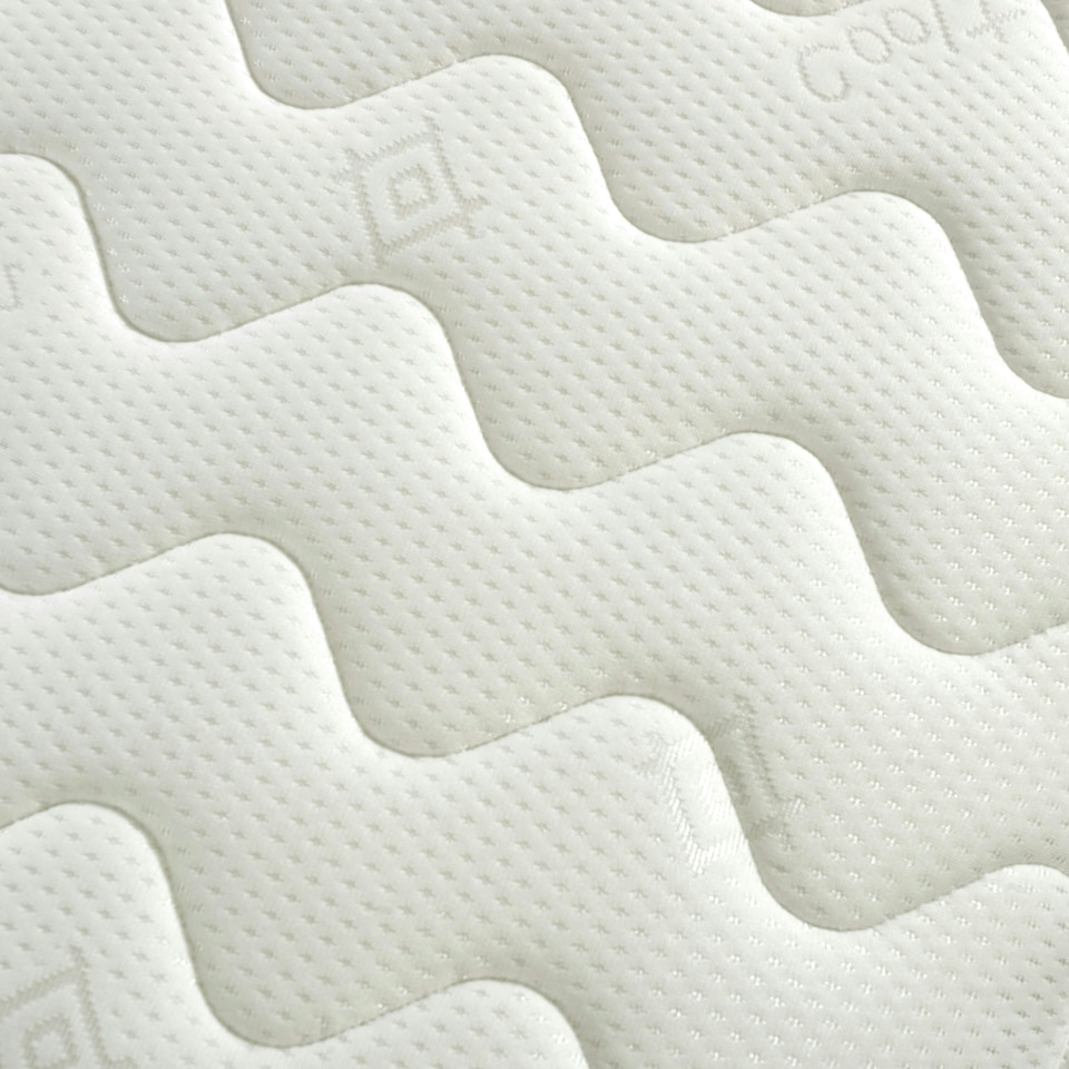 image 1 of Close Wave Hybrid Mattress - 20cm Deep, Deep Quilted Soft Sleep Surface White | Single