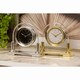 image 5 of Wm.Widdop Glass Mantel Clock 2 Tone Dial Gold Stand Gold | Clear