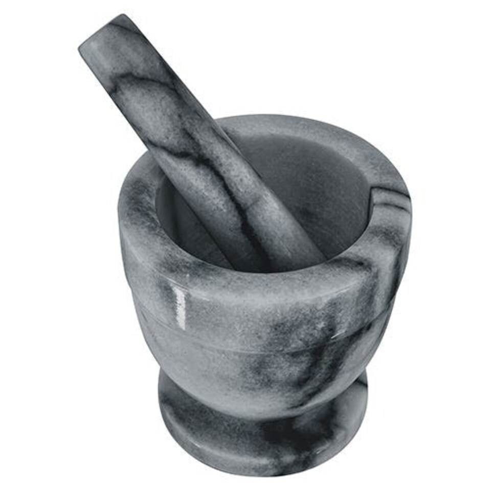 image 1 of Judge Grey Marble 10.5cm Mortar and Pestle